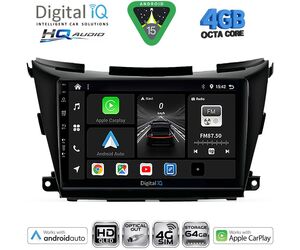 DIGITAL IQ BXK 19462B_CPAA (9inc) MULTIMEDIA TABLET for NISSAN MURANO mod. 2017-2025