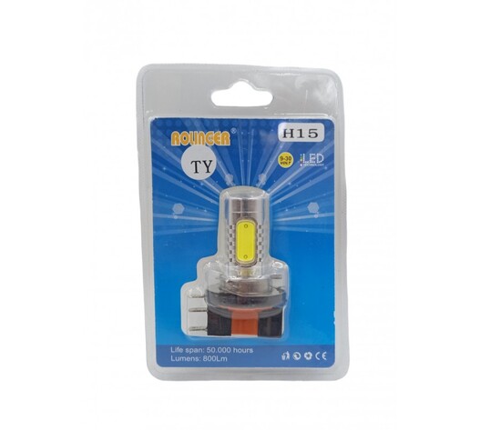 LED ΛΑΜΠΑ ΑΥΤΟΚΙΝΗΤΟΥ COB 7.5W/H15 TY-00630