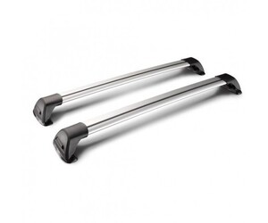 Μπάρες Οροφής Αλουμινίου YAKIMA FLUSH 120cm 2τεμ. με Κλείδωμα