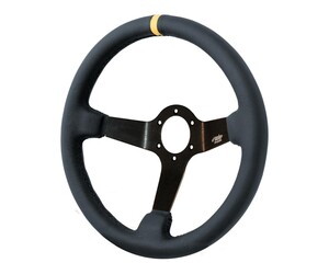 ΤΙΜΟΝΙ CARRERA PELLE ΤΡΙΑΚΤΙΝΟ 350 mm/ΠΑΧΟΣ 100 mm/BΑΘΟΣ 90 mm (ΜΑΥΡΟ ΟΙΚΟΛΟΓΙΚΟ ΔΕΡΜΑ ΜΕ ΚΙΤΡΙΝΗ ΡΙΓΑ)