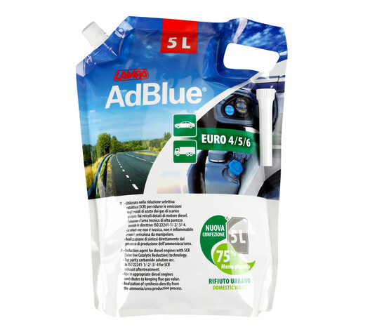 ΠΡΟΣΘΕΤΟ ΥΓΡΟ ADBLUE 5LT ΣΕ ΣΑΚΟΥΛΑ ΜΕ ΣΤΟΜΙΟ LAMPA - 1 ΤΕΜ.