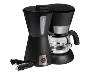 ΚΑΦΕΤΙΕΡΑ ΦΙΛΤΡΟΥ ΓΙΑ ΓΑΛΛΙΚΟ ΚΑΦΕ ARABICA 24V 300W 95CM ΜΕ ΔΟΣΟΜΕΤΡΗΤΗ 4/6 ΚΟΥΠΕΣ 0.65LT ΜΑΥΡΗ/INOX