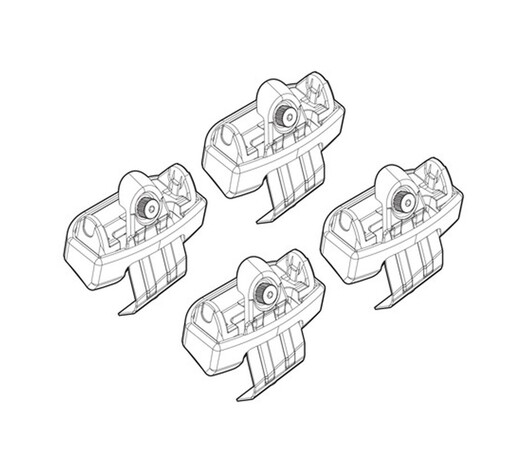 ΑΚΡΑ ΓΙΑ ΜΠΑΡΕΣ NORDRIVE ΓΙΑ BMW X2 F39 01/18+ KIT