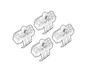 ΑΚΡΑ ΓΙΑ ΜΠΑΡΕΣ NORDRIVE ΓΙΑ BMW X2 F39 01/18+ KIT