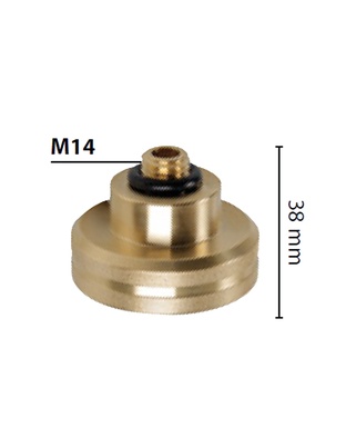 ΑΝΤΑΠΤΟΡΑΣ ΠΛΗΡΩΣΗΣ LPG ΥΓΡΑΕΡΙΟΥ DISH (ITALIA) M14 38mm