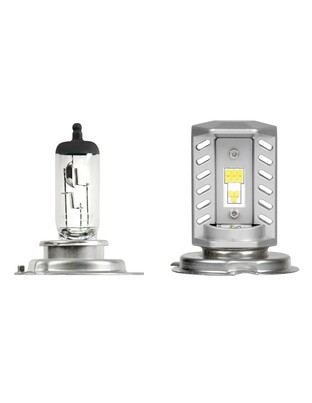H4 9-32V 6.500K 2.000lm 15W P43t HALO LED PRO-BIKE 2 SEOUL CSP-Y19 CHIPS 1ΤΕΜ. LED KIT