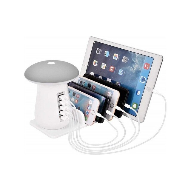 ΠΟΛΥΦΟΡΤΙΣΤΗΣ ΜΑΝΙΤΑΡΙ ΜΕ 5 ΘΥΡΕΣ USB ΚΑΙ ΦΩΤΙΣΜΟ LED TY-0077