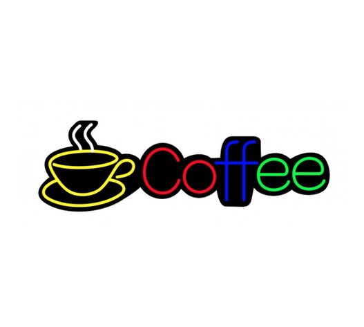 ΦΩΤΕΙΝΗ ΕΠΙΓΡΑΦΗ NEON "COFFEE" 60x20cm FL-03127