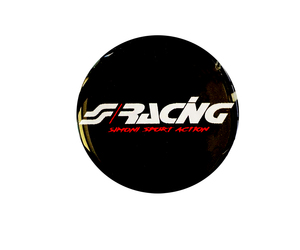 SIMONI RACING ΑΥΤΟΚΟΛΛΗΤΑ ΖΑΝΤΩΝ 7,2 cm ΛΕΥΚΟ/ΚΟΚΚΙΝΟ/ΜΑΥΡΟ ΣΜΑΛΤΟΥ - 4 ΤΕΜ.
