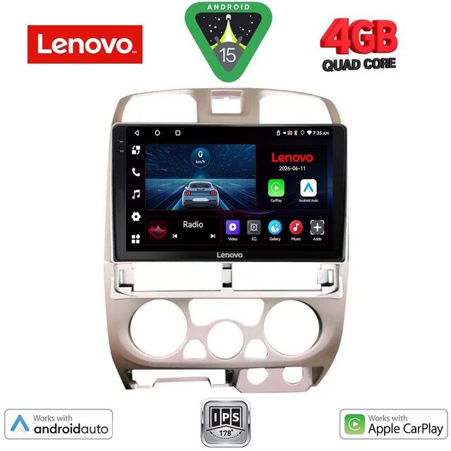 LENOVO LVE 8253SL_CPAA (9inc) MULTIMEDIA TABLET for ISUZU D-MAX mod. 2002-2008  (SILVER)