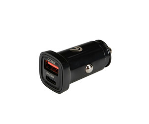Lampa Φορτιστής Αναπτήρα με 2 Θύρες USB (Type-A + Type-C) 12/24V 18W Ultra Fast Charger - 1 τεμ. (L3871.8/T)