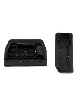 NTY - Σετ Πεντάλ για Αυτόματο Κιβώτιο για Volvo XC60 / V60 / S60 / S80 με αντιολισθητική επιφάνεια για σταθερό πάτημα και ακριβή έλεγχο στην οδήγηση - 1 Σετ (EZC-VV-076)