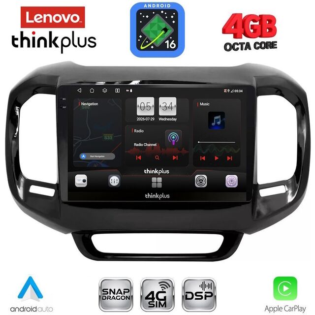 LENOVO LTG 7127_CPA (9inc) MULTIMEDIA TABLET for FIAT TORO mod. 2017-2026