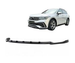 Lip spoiler μαύρο πλαστικό γυαλιστερό - Vw Tiguan 2015-2020 R-Line