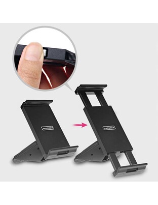 ΒΑΣΗ ΣΤΗΡΙΞΗΣ XENOMIX CDX TABLET/ΚΙΝΗΤΟΥ/GPS/POS/NAVI (12-19,5 cm) ΓΙΑ ΤΗΝ ΥΠΟΔΟΧΗ/ΕΓΚΟΠΗ CD (ΜΑΥΡΟ)