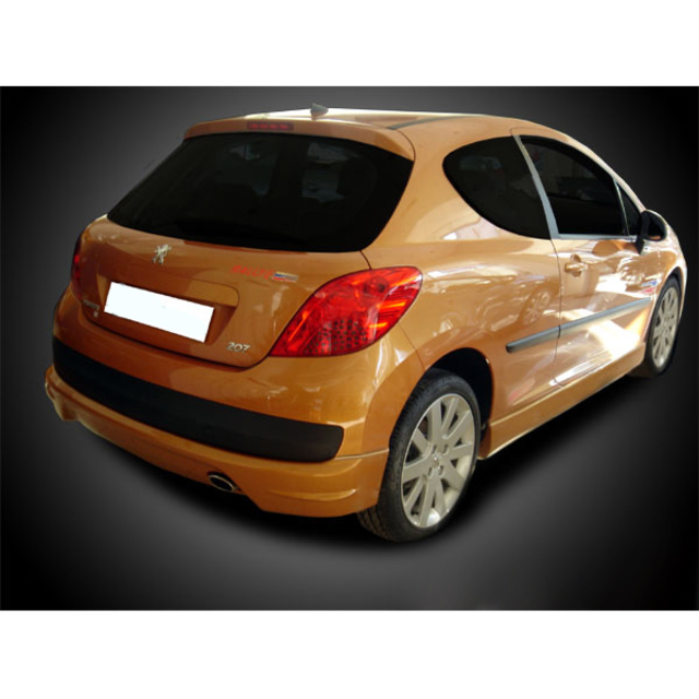 ΠΙΣΩ SPOILER ΠΛAΣΤΙΚΟ ΓΙΑ PEUGEOT 207 MOTORDROME
