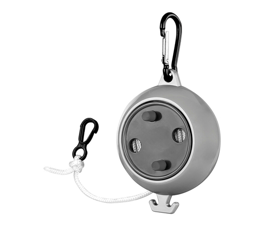 Lampa - Σχοινί Απλώματος Ρούχων Πτυσσόμενο Pull & Dry Πάχους 3 mm και Μήκους 8 m με Γάντζο και Καραμπίνερ - 1 Τεμ. (L7153.6)