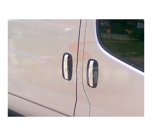 ΧΕΡΟΥΛΙΑ ΠΟΡΤΑΣ ΓΙΑ RENAULT TRAFIC 2010+  ΧΡΩΜΙΟ ΜΕΤΑΛΛΙΚΑ 4ΤΕΜ.