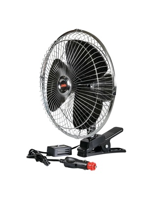ΑΝΕΜΙΣΤΗΡΑΣ JUMBO 10 INCH 24V 12W Φ25cm 2 ΤΑΧΥΤΗΤΩΝ ΜΕ ΦΙΣ ΑΝΑΠΤΗΡΑ 200cm ΚΑΙ ΜΑΝΤΑΛΑΚΙ