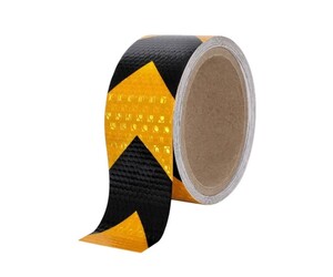 RCHANG ΑΝΑΚΛΑΣΤΙΚΗ ΤΑΙΝΙΑ ΚΙΤΡΙΝΗ ΜΑΥΡΗ PVC 5cm*5m W15230-24
