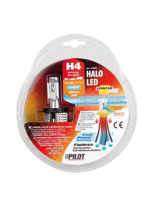 Η4 9-32V 20W P43t 5700K 2800lm HALO LED STRIP-COOL 1ΤΕΜ BLISTER