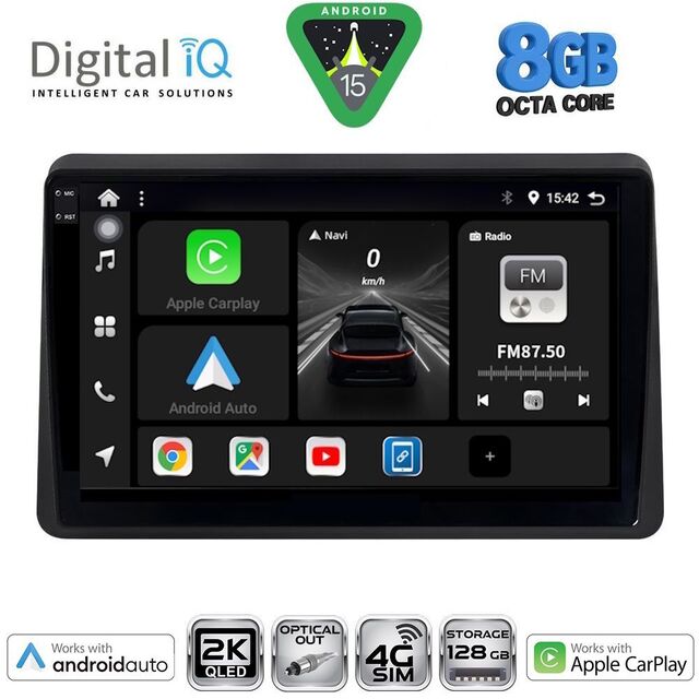 DIGITAL IQ BXK 20553_CPAA (10inc) MULTIMEDIA TABLET for NISSAN NV400 – OPEL MOVANO – RENAULT MASTER mod. 2020-2026