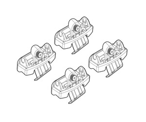 ΑΚΡΑ ΓΙΑ ΜΠΑΡΕΣ NORDRIVE ΓΙΑ FORD KA 2016+ KIT