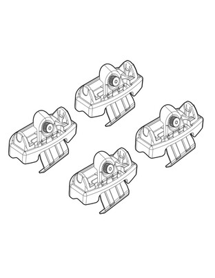 ΑΚΡΑ ΓΙΑ ΜΠΑΡΕΣ NORDRIVE ΓΙΑ FORD KA 2016+ KIT