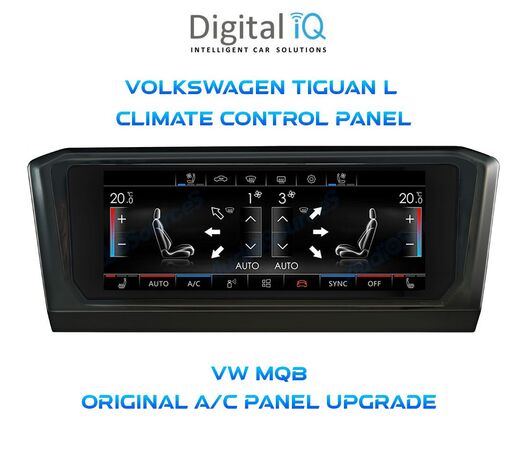 DIGITAL IQ CCP 761_CP (6.9") (MQB) CLIMATE CONTROL PANEL for VW TIGUAN L mod. 2016-2024