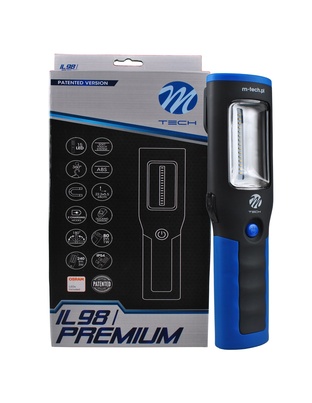 ΦΑΚΟΣ ΕΡΓΑΣΙΑΣ OSRAM 1+15LED 80+240lm 3 ΛΕΙΤΟΥΡΓΙΩΝ (ΛΕΥΚΟ) 225x55x40mm M-TECH