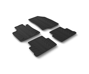 LAMPA - ΠΑΤΑΚΙΑ ΑΥΤΟΚΙΝΗΤΟΥ ΑΠΟ ΛΑΣΤΙΧΟ ΓΙΑ DACIA JOGGER 02/2022+ ΣΕ ΜΑΥΡΟ ΧΡΩΜΑ ME ΚΟΥΜΠΩΜΑΤΑ - 4 ΤΕΜ.