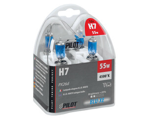 H7 12V 55W BLU-XE 4.500K +20% ΚΟΥΤΙ 2ΤΕΜ.