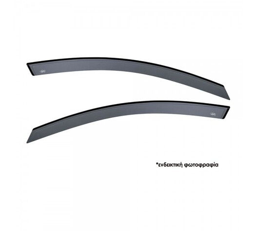 ΖΕΥΓΑΡΙ ΜΠΡΟΣΤΙΝΟΙ ΑΝΕΜΟΘΡΑΥΣΤΕΣ ΓΙΑ JEEP WRANGLER JL IV 5D 2019+ ΑΠΟ ΕΥΚΑΜΠΤΟ ΧΥΤΟ ΑΚΡΥΛΙΚΟ ΓΥΑΛΙ  (CAST ACRYLIC GLASS) DGA - 2 ΤΕΜ.