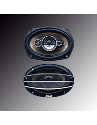 ΗΧΕΙΑ 5 ΔΡΟΜΩΝ 6x9inc ΟΒΑΛ 250W RMS 89dB AKAI 2ΤΕΜ.