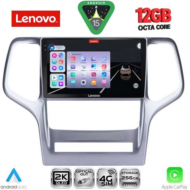 LENOVO SSZ 12282_CPA (9inc) MULTIMEDIA TABLET for JEEP GRAND CHEROKEE mod. 2011-2014