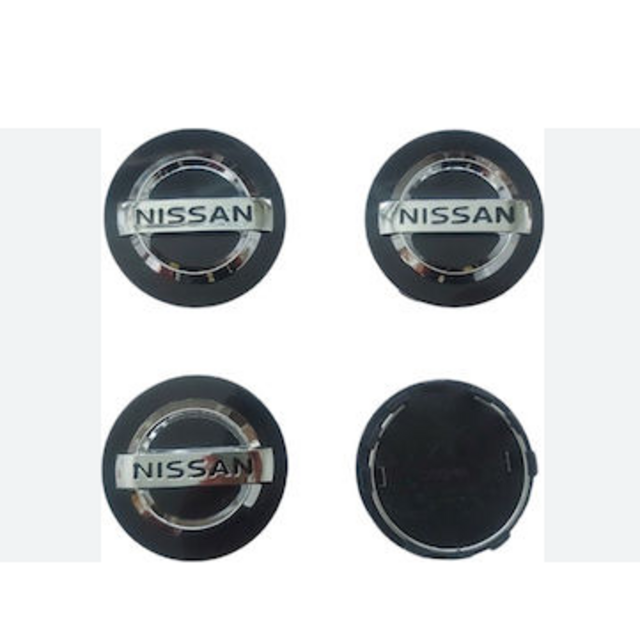 Τάπες για κέντρο ζάντας μαύρες - Nissan
