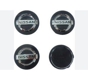 Τάπες για κέντρο ζάντας μαύρες - Nissan
