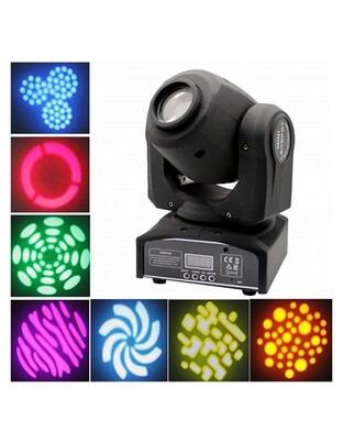 MINI MOVING HEAD LIGHT 60W RGB KY-60W