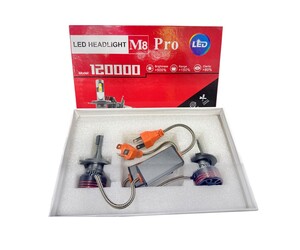 M8 PRO LED ΛΑΜΠΕΣ ΑΥΤΟΚΙΝΗΤΟΥ H4 HD-801234-4