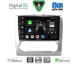 DIGITAL IQ BXF 7156SL_CPAA CLIMA (9inc) MULTIMEDIA TABLET for FORD FOCUS mod. 2005-2012 (SILVER)