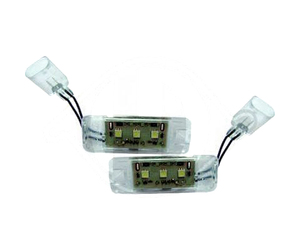 ΦΩΤΑ ΠΙΝΑΚΙΔΑΣ LED ΓΙΑ VW SCIROCCO 08+ VW GOLF 6 3/5D 10.08+