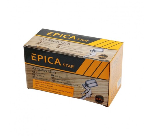 ΠΙΣΤΟΛΙ ΑΕΡΟΣ ΒΑΦΗΣ ΑΝΩ ΔΟΧΕΙΟ 400ml EPICA EP-50347