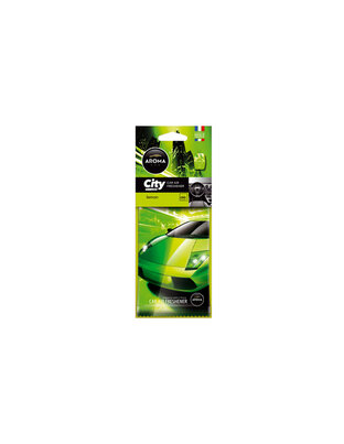 Amio – Αρωματικό Αυτοκινήτου Κρεμαστό Aroma City Card Lemon για Φρεσκάδα & Καθημερινή Χρήση – 1 Τεμ. (A92714/AM)