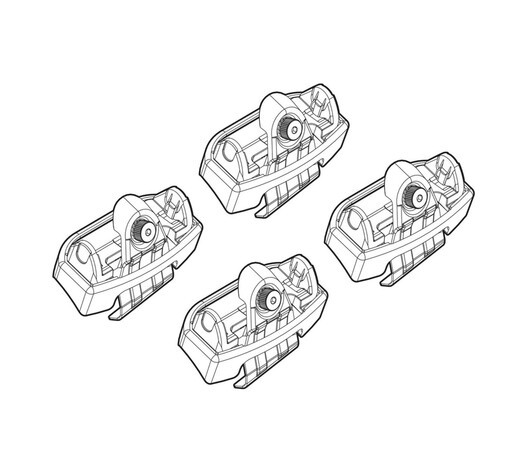 ΑΚΡΑ ΓΙΑ ΜΠΑΡΕΣ NORDRIVE ΓΙΑ KIA RIO 2017+ KIT
