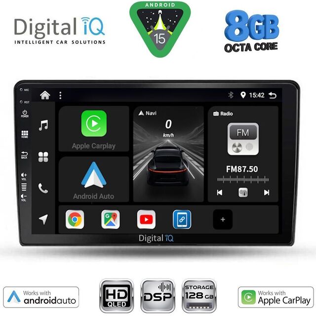 DIGITAL IQ BXF 18155_CPAA (10inc) MULTIMEDIA TABLET for FORD FIESTA mod. 2018-2026