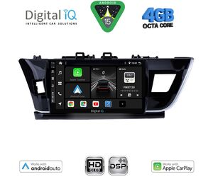 DIGITAL IQ BXF 16714BIG_CPAA (10inc) MULTIMEDIA TABLET for TOYOTA COROLLA mod. 2013-2016