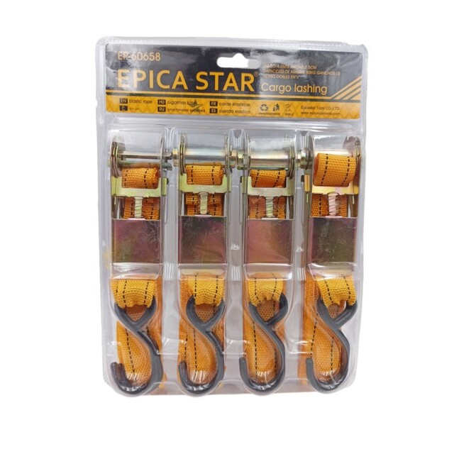 ΙΜΑΝΤΕΣ ΜΕ ΚΑΣΤΑΝΙΑ 4mx2.5cm EPICA STAR EP-60658