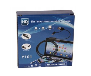ΕΝΔΟΣΚΟΠΙΚΗ ΚΑΜΕΡΑ 5m 7.0mm TYPE-C & MICRO USB HL-06334