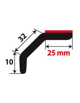 ΔΙΑΚΟΣΜΗΤΙΚΟ SPOILER UNI-SKIRT SK-2 25+32+10mm 250cm