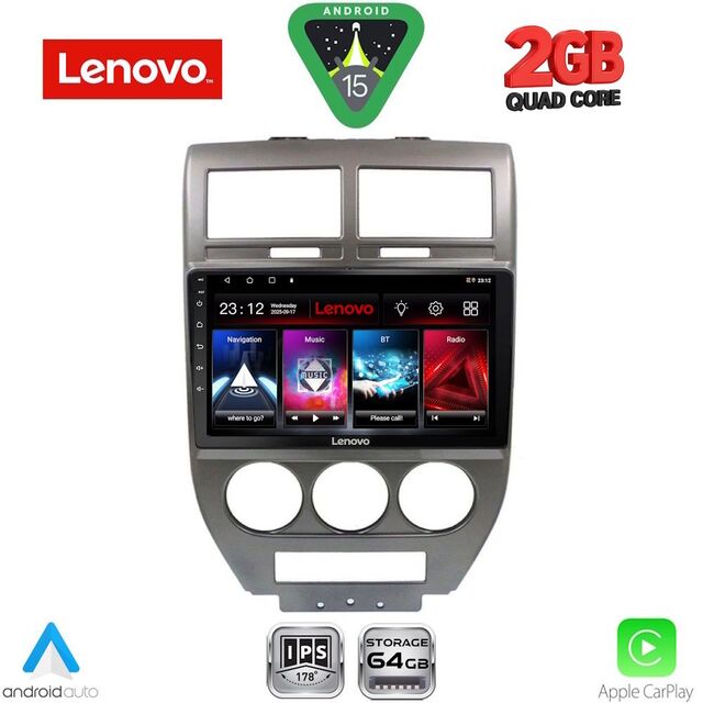 LENOVO LVD 2276_CPA (10inc) MULTIMEDIA TABLET for JEEP COMPASS - PATRIOT mod. 2007-2016